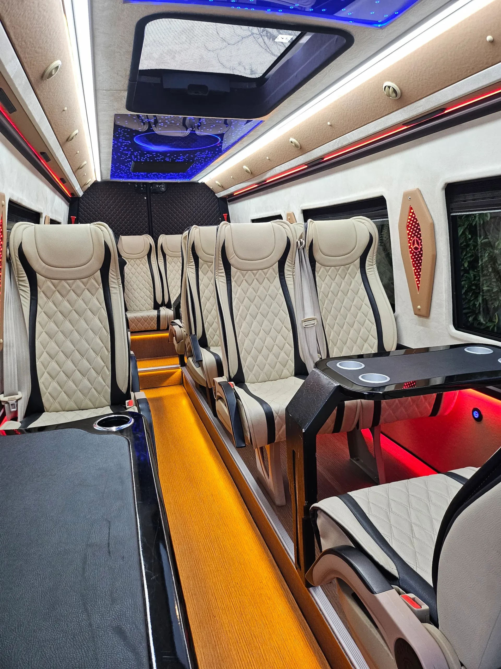 Mercedes sprinter - Capacité : 15 passagers